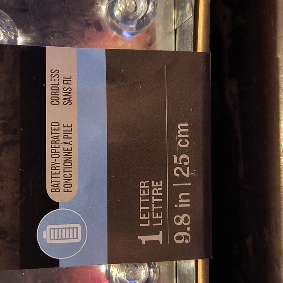 Light up letter "R" by Darice, NIB - Picture 4 of 9